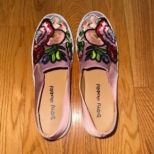 Dirty Laundry Satin Dusty Rose Shoes - Women’s Size 8.5